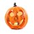 Enfeite de Halloween - Abóbora Smoke com Vaporizador de Água - 16x17cm - 1 unidade - Cromus - Rizzo - Imagem 1