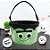 Baldinho de Halloween em Tecido - Frankenstein - 13x20cm - 1 unidade - Cromus - Rizzo - Imagem 3
