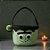 Baldinho de Halloween em Tecido - Frankenstein - 13x20cm - 1 unidade - Cromus - Rizzo - Imagem 1