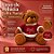 Urso de Pelúcia Marrom Feliz Natal - 23cm - 1 unidade - Rizzo - Imagem 2