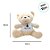Urso de Pelúcia com Camiseta - Feliz Natal - 28cm - 1 unidade - Rizzo - Imagem 4