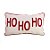Almofada HoHoHo - Branco, Vermelho - 50x30cm - 1 unidade - Cromus - Rizzo - Imagem 1