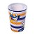 Copo de Plástico Pato Donald Listras - 320ml - 1 unidade - Plasútil - Rizzo - Imagem 1
