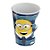 Copo de Plástico Minions Feliz - 320ml - 1 unidade - Plasútil - Rizzo - Imagem 1