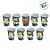 Copo de Plástico Minions Impressionado - 320ml - 1 unidade - Plasútil - Rizzo - Imagem 3