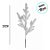Galho Decorativo - Folhagem Dourada - 39cm - 1 unidade - Cromus - Rizzo - Imagem 2