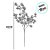 Galho Decorativo - Frutinhas Douradas - 49cm - 1 unidade - Cromus - Rizzo - Imagem 2
