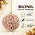 Bola de Natal - Peluciada Marrom Claro - 10cm - 4 unidades - Cromus - Rizzo - Imagem 2