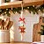 Enfeite de Pendurar de Natal - Rolo de Massa com Gingerbread - 18x4cm - 1 unidade - Cromus - Rizzo - Imagem 1