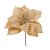 Poinsétia Decorativa - Glitter Nude - 20cm - 1 unidade - Cromus - Rizzo - Imagem 1