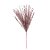 Galho Decorativo - Folha com Glitter Rose Gold - 57cm - 1 unidade - Cromus - Rizzo - Imagem 1