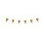 Faixa Decorativa - Glitter Ouro - 1 unidade - Cromus - Rizzo - Imagem 1