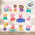 Mini Personagens Decorativos - Peppa Pig Clássica - 12 unidades - Regina  - Rizzo - Imagem 3