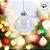 Bola de Natal - Furta-Cor - 8cm - 6 unidades - Rizzo - Imagem 3