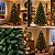 Árvore de Natal Modelo Coentro - 1700 Galhos 2,10m - Ref. RZO00676 - 1 unidade - Rizzo - Imagem 5