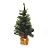 Mini Pinheiro de Natal com Base Dourado - 65cm - 1 unidade - Cromus - Rizzo - Imagem 2