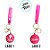 Chaveiro Barbie Pink Flour - 19cm - 1 unidade - Rizzo - Imagem 3