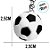 Chaveiro Emborrachado - Bola Futebol - 2,5cm - 1 unidade - Rizzo - Imagem 2