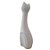 Escultura Gato de Cerâmica G Cinza - 31x7x9cm - 1 unidade - Rizzo - Imagem 2