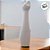 Escultura Gato de Cerâmica G Cinza - 31x7x9cm - 1 unidade - Rizzo - Imagem 4