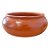 Bacia de Cerâmica Rustica Marrom G - 21x8cm - 1 unidade - Rizzo - Imagem 1