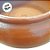 Bacia de Cerâmica Rustica Marrom G - 21x8cm - 1 unidade - Rizzo - Imagem 2