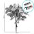 Pick Decorativo - Folhas com Neve - 1 unidade - Cromus - Rizzo - Imagem 2