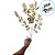 Galho Decorativo - Ouro - 77cm  - 1 unidade - Cromus - Rizzo - Imagem 3