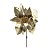 Poinsétia Decorativa -  Glitter Champagne - 30cm - 1 unidade - Cromus - Rizzo - Imagem 1