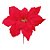 Poinsétia Decorativa - Vermelho - 30cm - 1 unidade - Cromus - Rizzo - Imagem 1