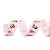 Fita Decorativa Aramada de Natal - Princesas Rosa - 3,8cm x 9,14m - 1 unidade - Cromus - Rizzo - Imagem 1