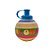 Garrafa Squeeze Bola Stitch Aloha - Azul - 500ml - 1 unidade - Rizzo - Imagem 2