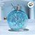 Bola de Natal - Azul Turquesa - 8cm - 6 unidades - Cromus - Rizzo - Imagem 3