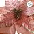 Poinsetia Decorativa de Natal - Rosa - 35cm - 1 unidade - Cromus - Rizzo - Imagem 3
