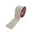 Fita Aramada Decorativa de Natal - Juta Com Detalhes Branco - 6,3cmx9,14m - 1 unidade - Rizzo - Imagem 1