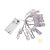 Cordão De Led Luz Amarela Com Fio Incolor - Pregador 10 Leds - 2m - 1 unidade - Rizzo - Rizzo - Imagem 1