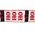Fita Decorativa Aramada Cinto Papai Noel HoHo - 6,3cm x 9,14m - 1 unidade - Cromus - Rizzo - Imagem 1