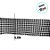 Fita Decorativa Aramada Pied de Poule Preto e Braco - 6,3cm x 91,4m - 1 unidade - Rizzo - Imagem 2