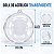 Bola de Acrílico Transparente - 20cm - 1 unidade - Rizzo - Imagem 2