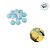 Luminária Cordão de Luz Led Bolinhas - 10 Leds - 6cmx2m - Azul Claro - 1 unidade - Rizzo - Imagem 3