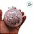 Bola de Natal - Paetê Rose - 8 cm - 6 unidades - Cromus - Rizzo - Imagem 3