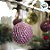 Bola de Natal - Paetê Rosa - 8cm - 6 unidades - Rizzo - Imagem 3