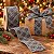 Fita Aramada Decorativa - Cinza Com Glitter - 6,3cmx9,14m - 1 unidade - Rizzo - Imagem 1