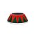 Saia Para Árvore De Natal - Com Veludo -  Vermelho e Verde - 68cm - 1 unidade - Cromus - Rizzo - Imagem 1