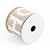 Fita Decorativa Aramada - Hohoho Branco - 6,3cm x 9,14m - 1 unidade - Cromus - Rizzo - Imagem 4