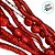 Galho Decorativo com Glitter - Vermelho - 86cm  - 1 unidade - Rizzo - Imagem 3