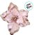 Poinsetia Decorativa De Natal - Rose Com Glitter - 25cm - 1 unidade - Rizzo - Imagem 3