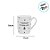 Caneca de Cerâmica Noel - Branco/Verde/Vermelho - 440ml - 1 unidade - Cromus - Rizzo - Imagem 2