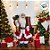 Papai Noel Decorativo - Vermelho Com Presente - 45cm - 1 unidade - Cromus - Rizzo - Imagem 3