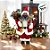 Papai Noel Decorativo - Com Presente Vermelho, Preto e Dourado - 60cm - 1 unidade - Cromus - Rizzo - Imagem 3